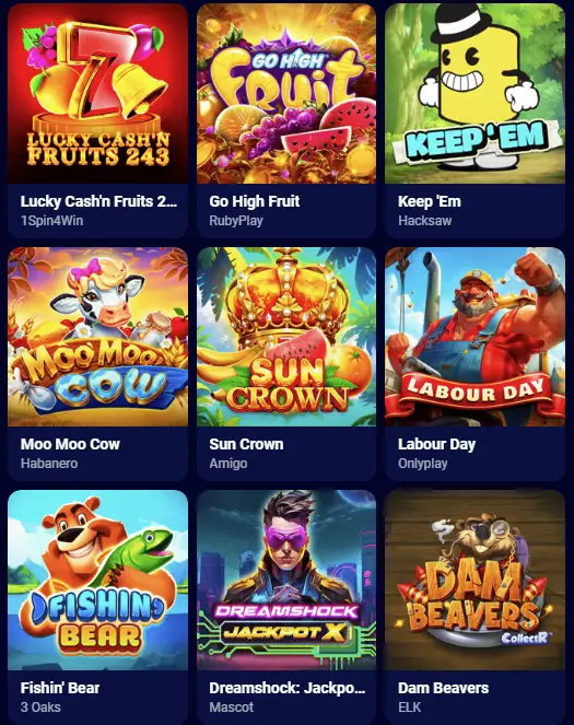 Tragamonedas de casino con giros gratis